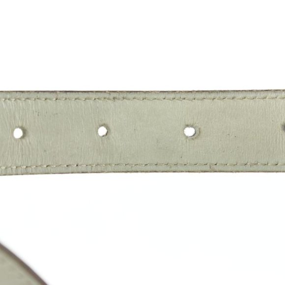Hermès 24mm Reversible H Logo Belt Kit Silver Constance  39H0R